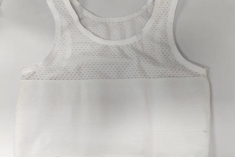 Hollow Out Breathable Chest Binder – Women’s Lesbian FTM Corset Vest, Summer Thin Tank Top Shaper Bustier