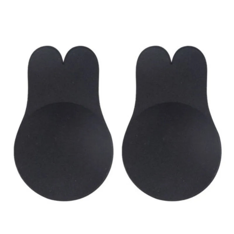Women’s Push-Up Adhesive Bra – Strapless Silicone Bra, Reusable Breast Lift Tape & Nipple Covers