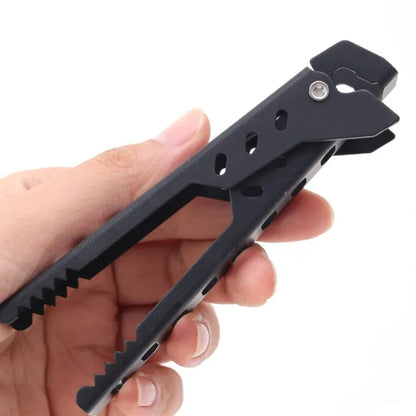 Camping Pan Gripper Clip - Anti-Scald Pot Bowl Clamp for Hiking, Outdoor Cooking, BBQ & Picnic Tableware Accessories