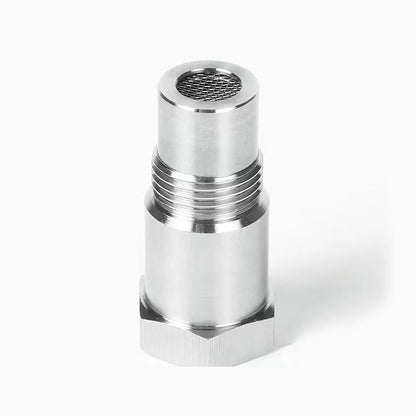 Oxygen O2 Sensor Spacer Adapter M18X1.5 with Filter Screen for Car Modification