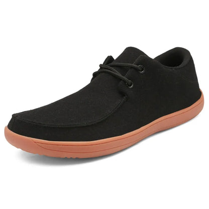 High-Quality Wide Barefoot Non-Slip Casual Walking Shoes – Comfortable Classic Fashion Men’s Sneakers, Plus Size 46