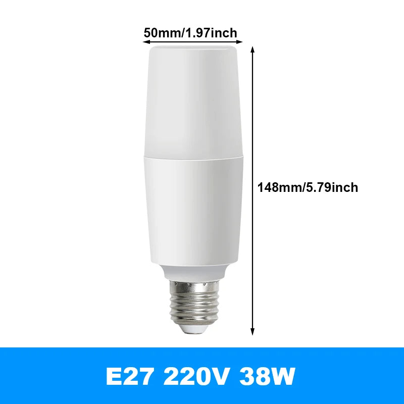 E27 LED Bulb - 9W 18W 28W 38W Energy-Saving AC 220V Home Spotlight Lamp
