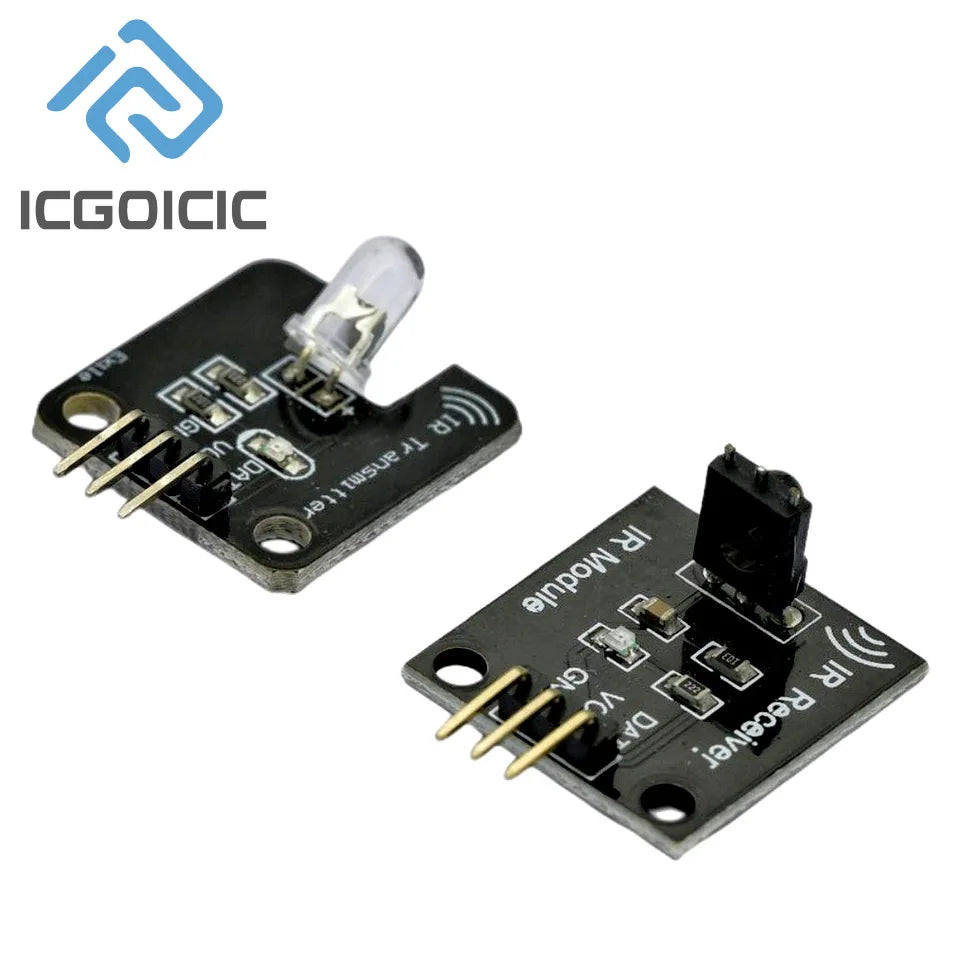 38kHz Infrared Transmitter Receiver Module - IR Remote Control Sensor for Arduino Robotics & DIY Electronics