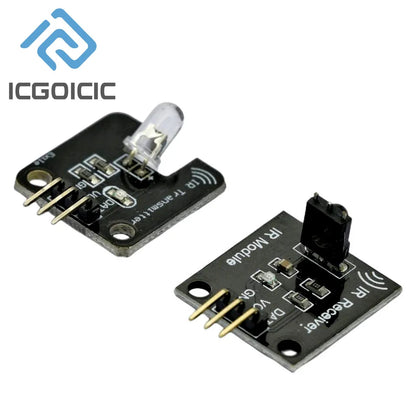 38kHz Infrared Transmitter Receiver Module - IR Remote Control Sensor for Arduino Robotics & DIY Electronics
