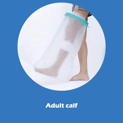 Waterproof Shower Cover for Adults — Cast & Bandage Protector for Arm, Leg, Hand, Wound & Fracture