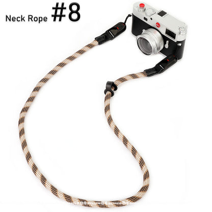 Nylon Rope Sling Quick Release Camera Strap – Wrist & Neck Shoulder Strap for Fujifilm, Sony, Nikon, Canon & Leica Mirrorless Cameras