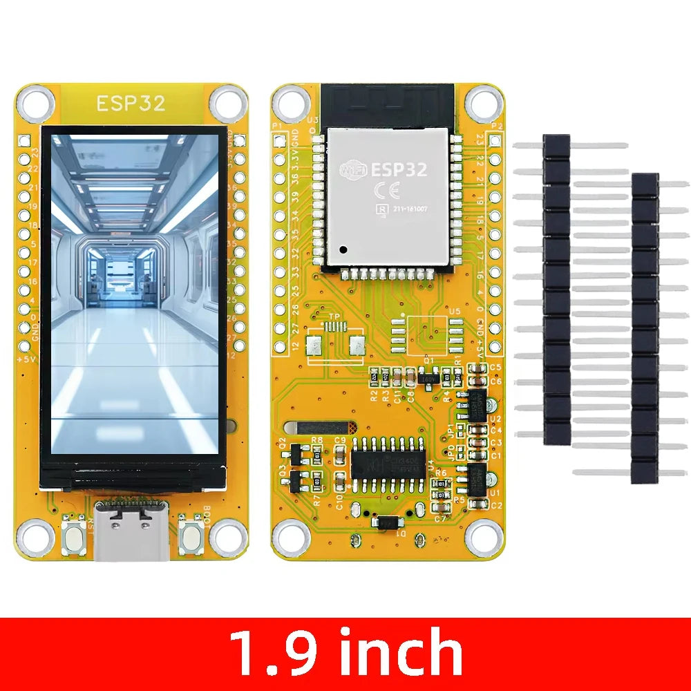 2.4/2.8/3.5" TFT Touch Screen with ESP32-WR-00M Development Board – ST7789/ST7796U WiFi & Bluetooth for Arduino