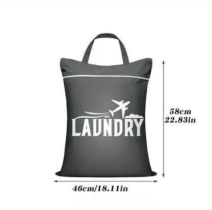 Large Travel Organizer Bag – Durable Clothes & Laundry Storage Pouch with Handles for Swimwear, Gym Gear, and Dirty Clothes