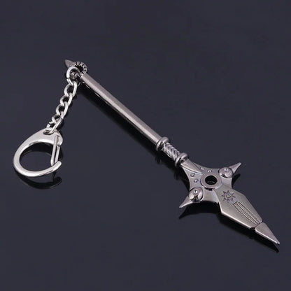 Seven Deadly Sins Anime Keychain - Meliodas & Hawk Pendant Key Ring Jewelry Souvenir for Fans