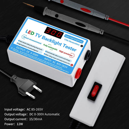 LED TV Backlight Tester – Multipurpose LED Strip and Bead Testing Tool for TV Repair and Lighting Diagnostics