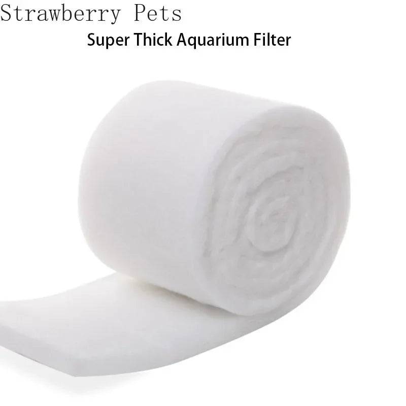 3cm Thick Aquarium Filter Sponge – Super Thick Biochemical Foam for Fish Tank Skimmer and Bio Filter Cotton