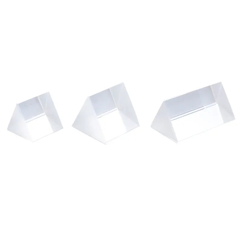 Triangular Prism Crystal – Rainbow Light Refraction Physics Experiment Toy for Kids & Photography