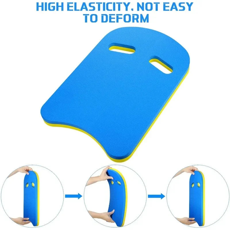EVA Foam Swimming Kickboard – U-Shaped Floating Training Board for Kids & Adults Pool Practice Water Sports Accessory