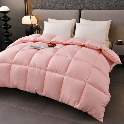 Feather Goose Down Duvet – Warm Winter Thick Quilts, Down-Filled Comforters for Single, Double, Queen & King Size Beds