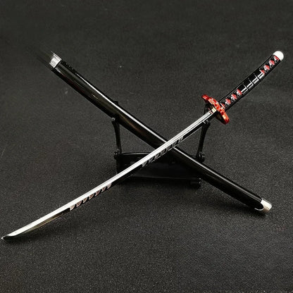 25cm Demon Slayer Katana – Kimetsu No Yaiba Real-Size Samurai Sword Anime Cosplay Prop & Home Decor