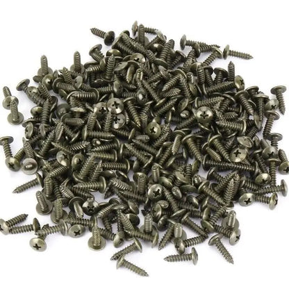 Car U-Type Metal Screw Clip Set - Anti-Rust Fastener Clips with Screws (10-100PCS)