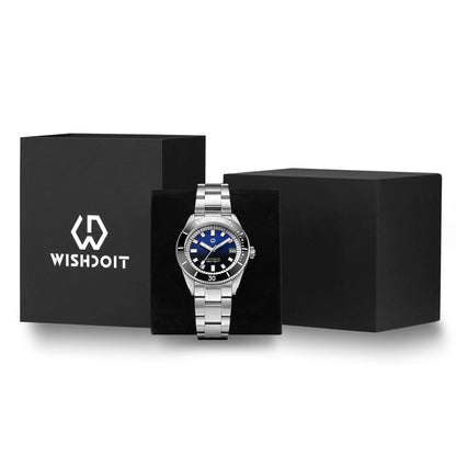 Men’s Automatic Mechanical Watch – Super Luminous Bezel, Japan NH35 Movement, 150M Waterproof Diving Watch