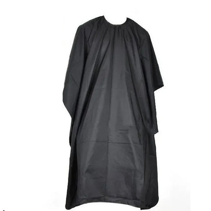 Professional Black Hairdressing Cape – Waterproof Salon Barber Gown, Hair Cutting Apron Wrap