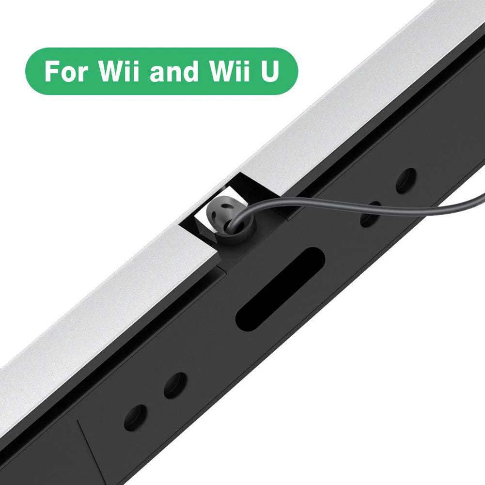 Wired USB Infrared Sensor Bar for Wii/Wii U Remote – TV Replacement Receiver