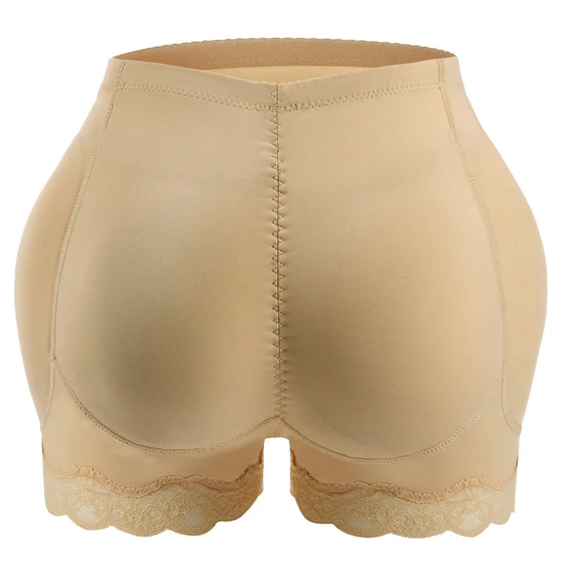 Padded Butt Lifter Shapewear: Corrective Underwear for Butt Enhancement - Body Shaper Modeling Strap Push Up Panties