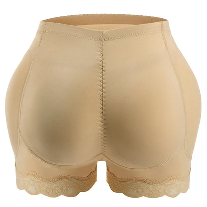 Padded Butt Lifter Corrective Underwear - Butt Enhancer Body Shaper, Modeling Strap Fake Hip Shapewear, Push Up Panties