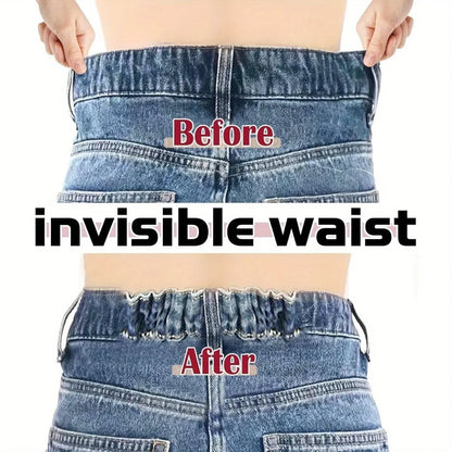 Invisible Belt Tightener Set (2pcs) – Seamless Trouser Waist Buckle Adjuster Sewing Tool