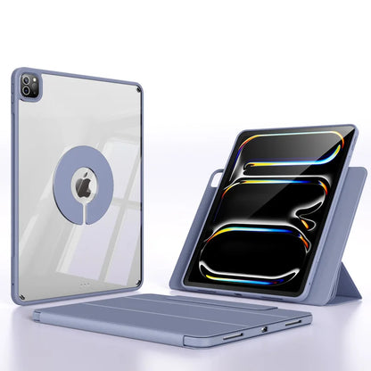 Magnetic 360° Detachable Back Cover Case for iPad Air 4/5 (10.9") & iPad Pro 11", 12.9" – Compatible with iPad A16 10th & 11th Gen