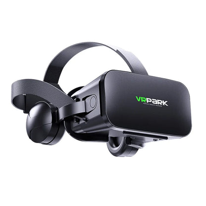 Original J20 4K VR Headset - 3D Virtual Reality Glasses Box with Stereo & Rocker for iOS/Android Phones up to 6.7"