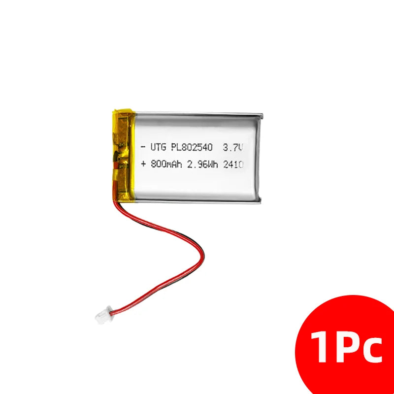 Heltec LiPo Battery 3.7V - 800mAh/3000mAh Lithium Polymer Battery for T114 V2, Heltec V3/V4 & LoRa Development Boards