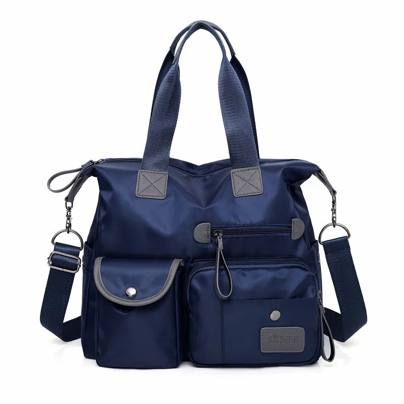 New Fashionable Minimalist Nylon Crossbody Bag - Waterproof, Multi-Functional, Large Capacity with Zipper for Women, Ideal for Travel