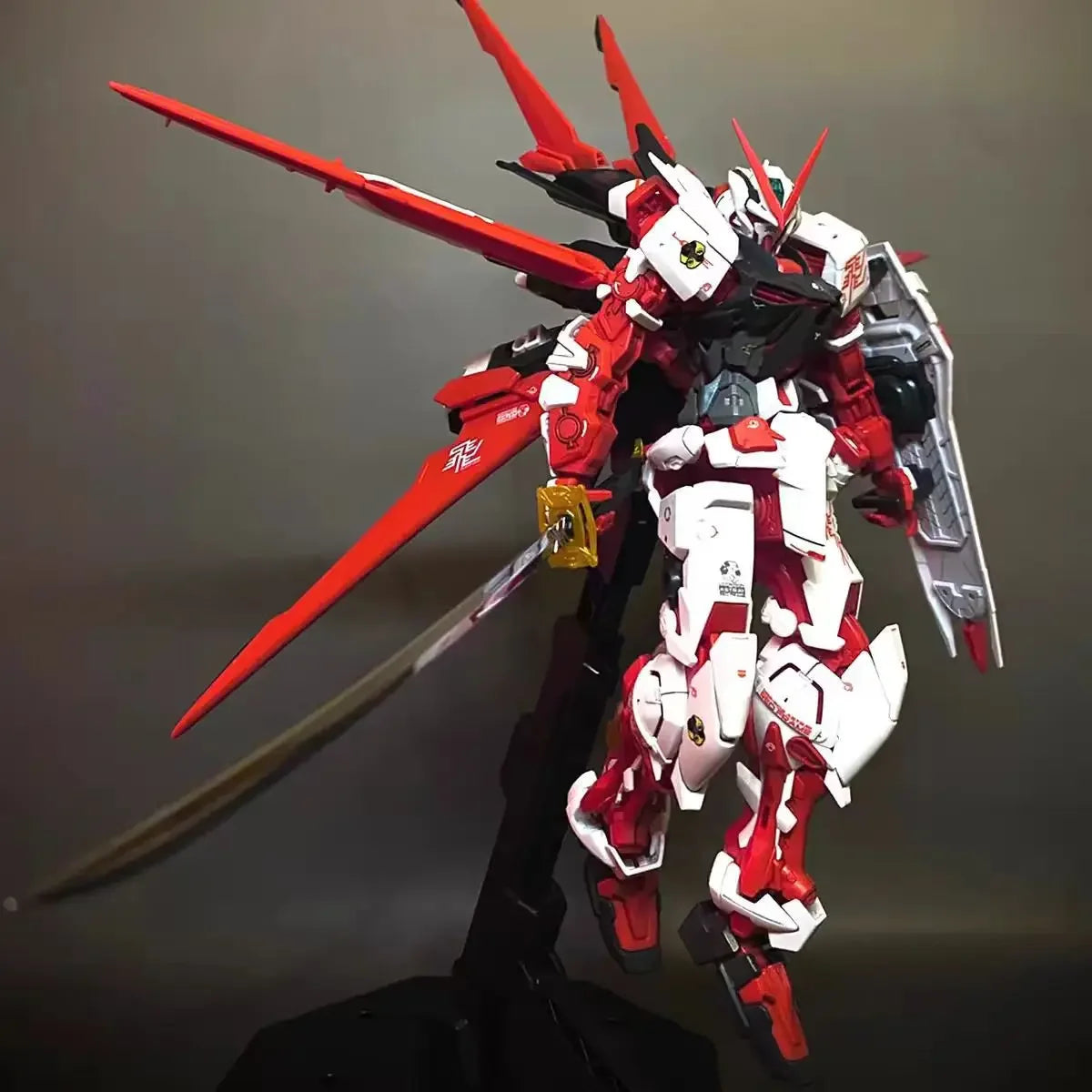 1/144 HG Mecha Assembly Model – ABS Plastic Cartoon Action Figure Toy, Anime Building Block Ornament for Kids