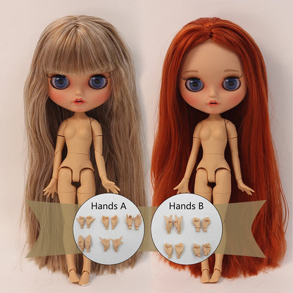 ICY DBS Blythe 1/6 BJD Doll – 30cm Tan Skin Matte Face Jointed Body, Anime Girl Toy Gift