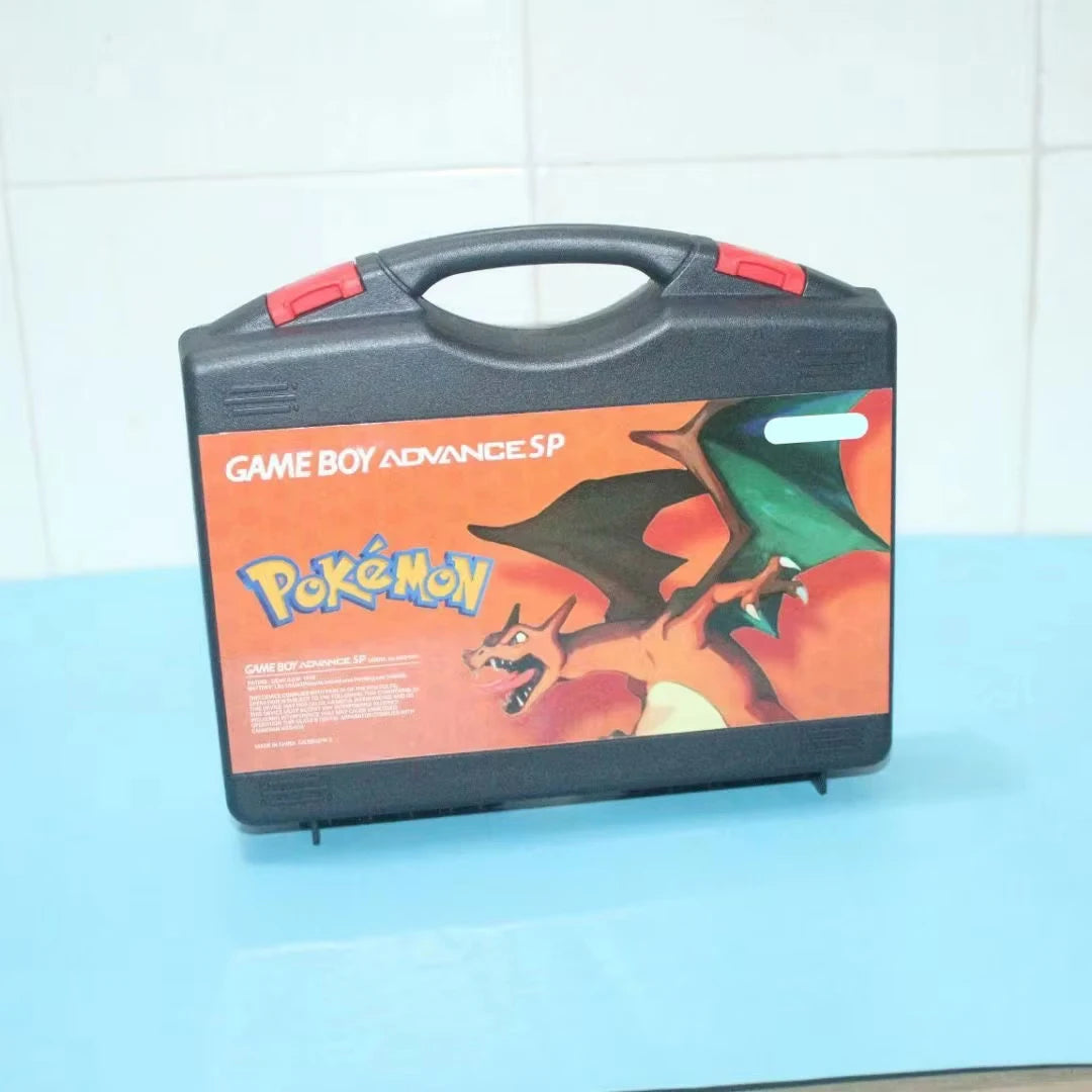 Charizard & Gengar Storage Box - Premium Gift Packaging Case for GBA SP