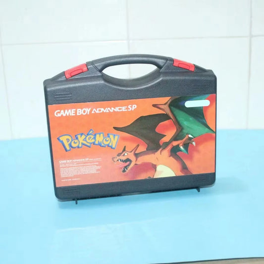 Charizard & Gengar Storage Box - Premium Gift Packaging Case for GBA SP