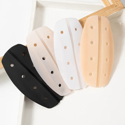 2/6PCS Silicone Non-Slip Bra Strap Pads – Soft Shoulder Cushions for Women Pain Relief