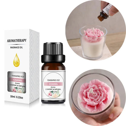 10ml Fruit Flavor Essential Oil - Natural Plant-Based Mango and Pineapple Oils for DIY Soap and Candle Making