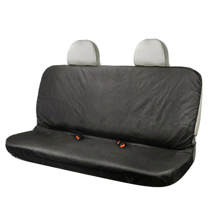 Universal Heavy-Duty Waterproof Rear Seat Cover - Pet Dog Protector for Cars, Spill and Scratch-Resistant Back Seat Shield