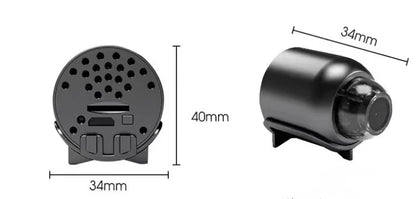 1080P HD Mini WiFi Camera – Wireless Night Vision, Remote Home Surveillance for Kids, Pets & Safety Monitoring