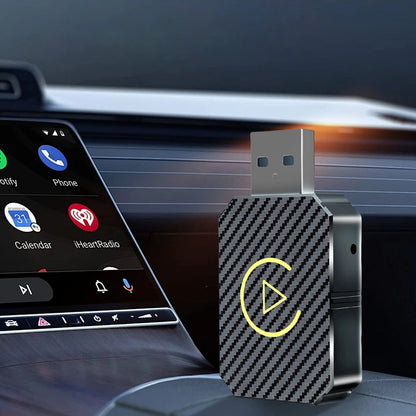 2-in-1 Wireless CarPlay & Android Auto Adapter — WiFi & BT5.0 Smart Mini Dongle, Plug & Play Fast Connect
