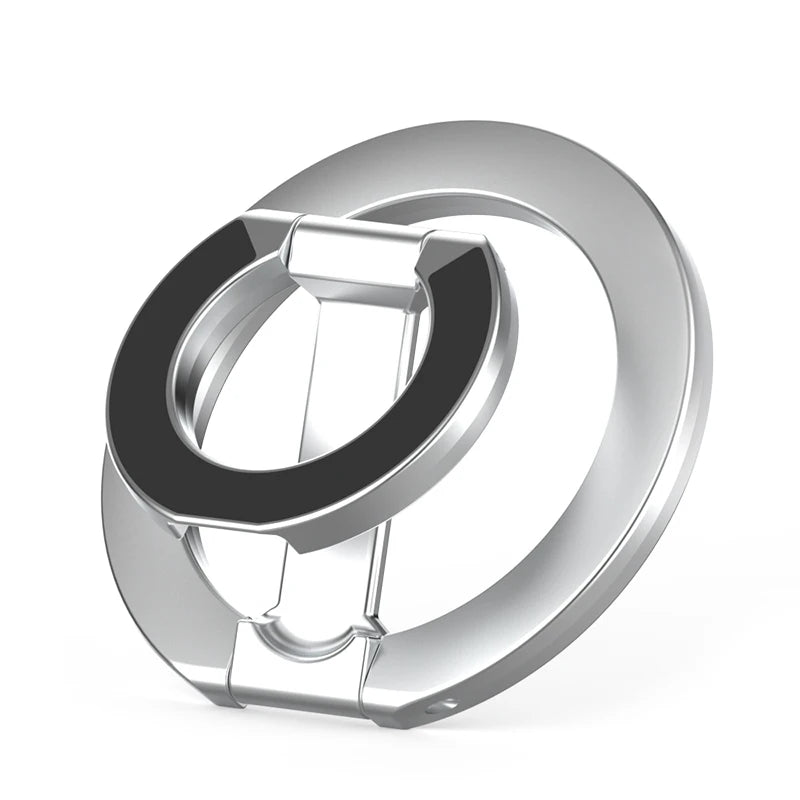 Double-Sided Magnetic Phone Ring Holder – MagSafe Kickstand Grip for iPhone, Huawei & Xiaomi