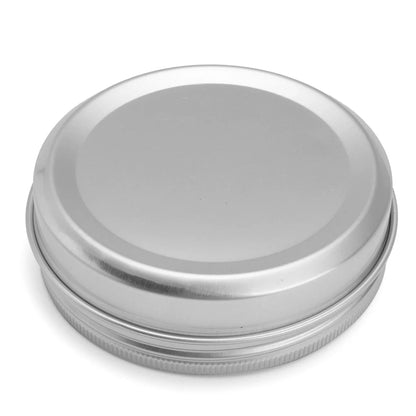50PCS Aluminum Tin Jars – 5g to 100g Metal Containers for Cosmetic Creams, Lip Balm & Face Care