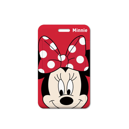 Disney Mickey ID Card Holder Lanyard – Girls Door Card Case, Hanging Rope Badge Holder, Neck Strap for Business Cards, Small Gift