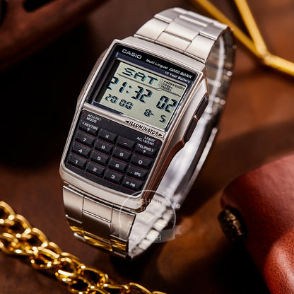Casio Men’s Luxury Digital Watch – Military LED Sport Quartz, 50M Waterproof Retro Computer Style