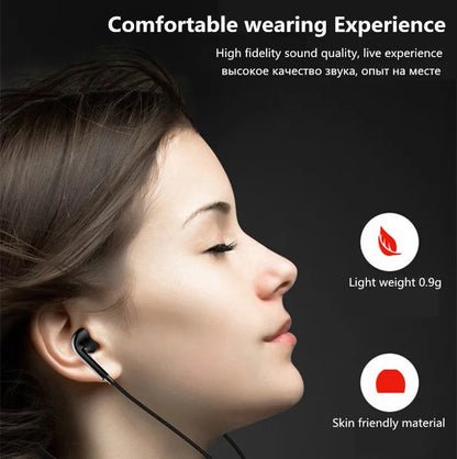 OLAF 3.5mm Wired Earphones - In-Ear Stereo Headphones with Microphone, Bass & In-Line Control