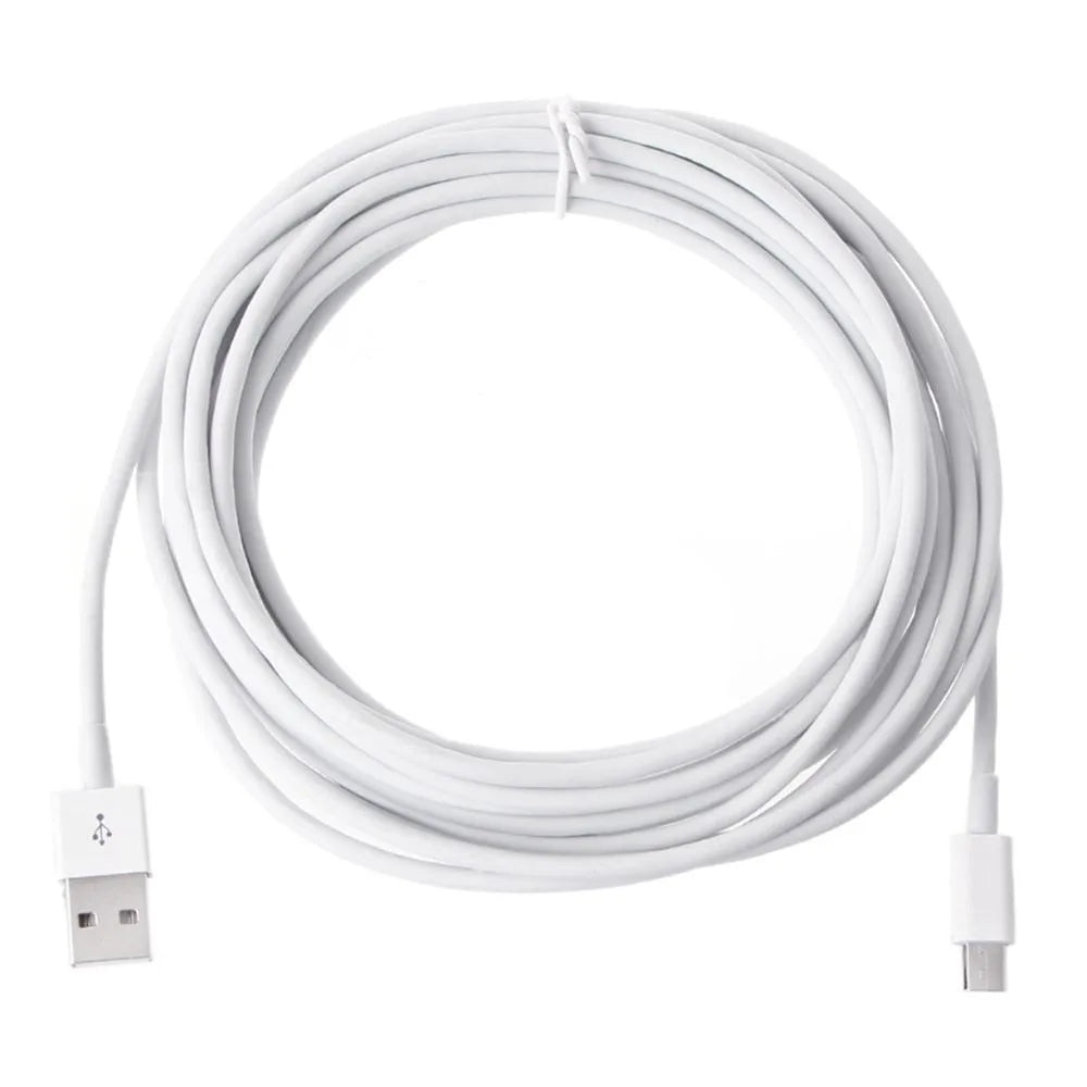 Micro USB Charging Cable for Android Smartphones – Fast Charger Data Cord Available in Lengths from 1m/2m/3m/5m/6m/7m/8m/10m