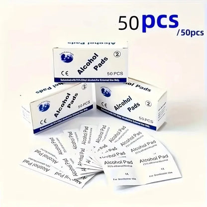 75% Alcohol Prep Pads – Disposable Wound Disinfection Swabs for First Aid Kits and Emergency Preparedness