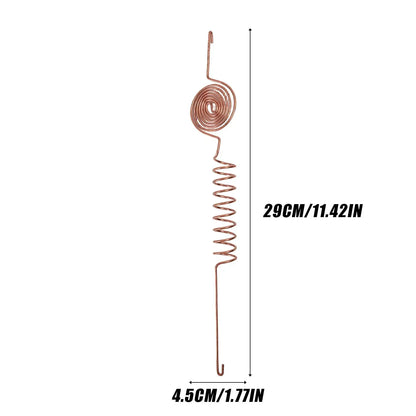 Copper Electroculture Plant Stakes 1-3PCS - Coil Antenna Supports for Garden Vegetables, Flowers & Fruit Trees
