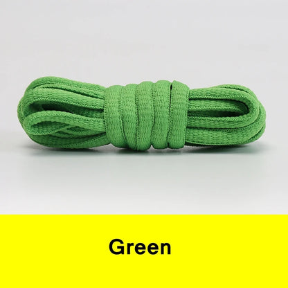 Oval & Semicircle Sneakers Shoe Laces – Classic Woven Round Shoelaces for Adult Unisex Casual & Sports Shoes