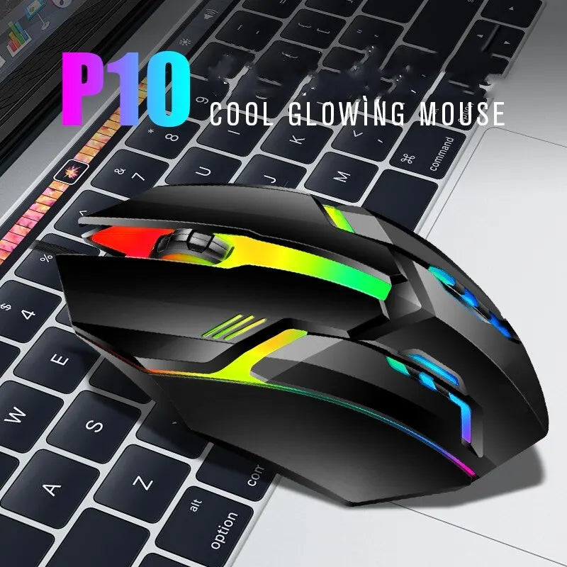 ITLY M01 Sports LED Luminous Backlit USB Wired Gaming Mouse - Designed for Desktop PC, Laptop, and Office Computer Use