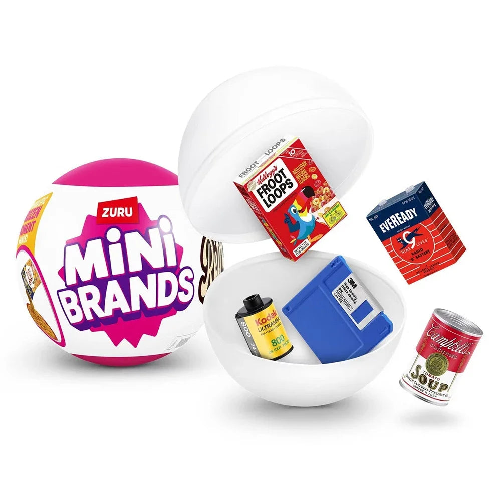 Zuru 5 Surprise Mini Brands – Original Mystery Blind Box Toy for Kids